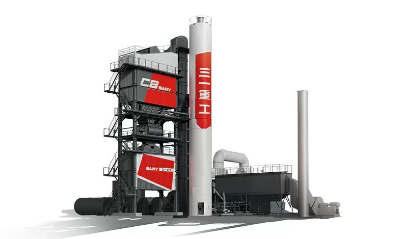 Асфальтобетонная установка АБЗ SANY SLB4000X8