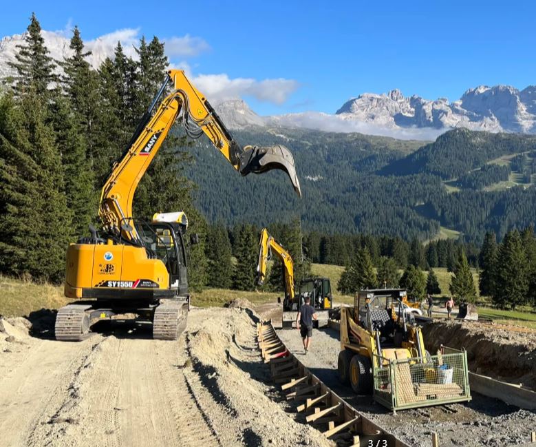 Экскаватор SY155U(T4f)