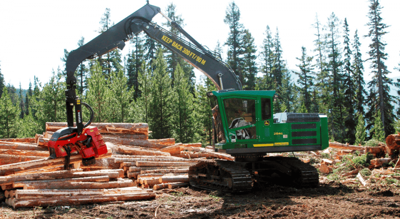 Гусеничный харвестер 2154G