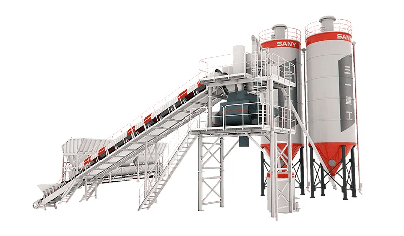 Бетоносмесительная установка SANY БСУ HZS60X8