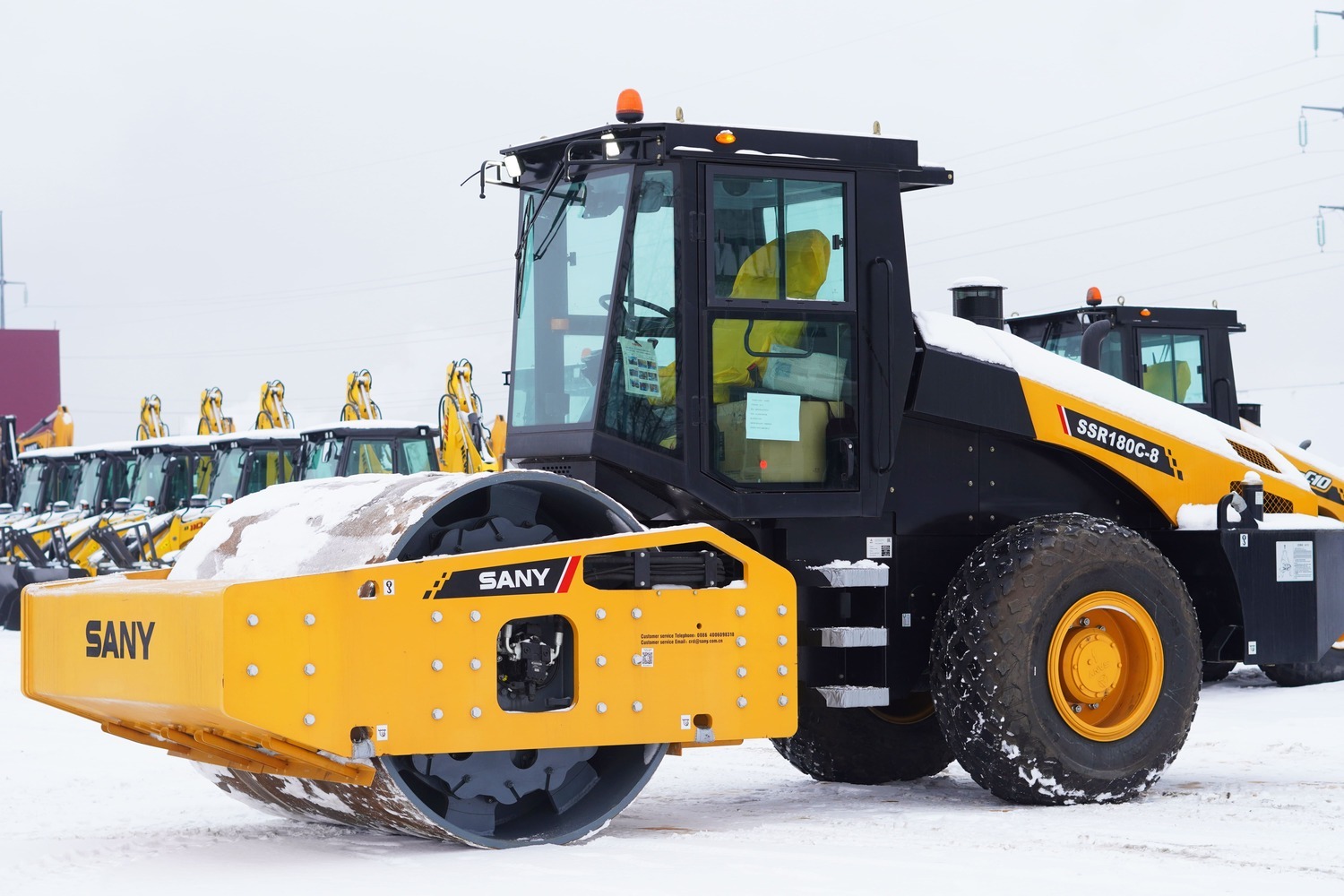 Каток SANY SSR180C-8 (габаритный)