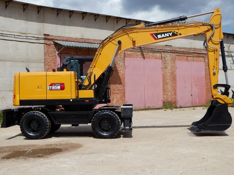 Колёсный экскаватор SANY SY185W