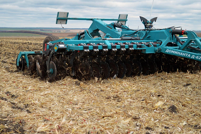 Борона дисковая мульчирующая полуприцепная складная Д-620ПС М2 "Доминанта" тандемный каток