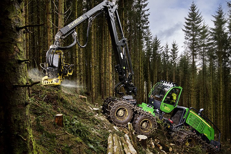 Харвестер John Deere 1270G 8W