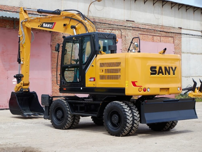 Колёсный экскаватор SANY SY185W