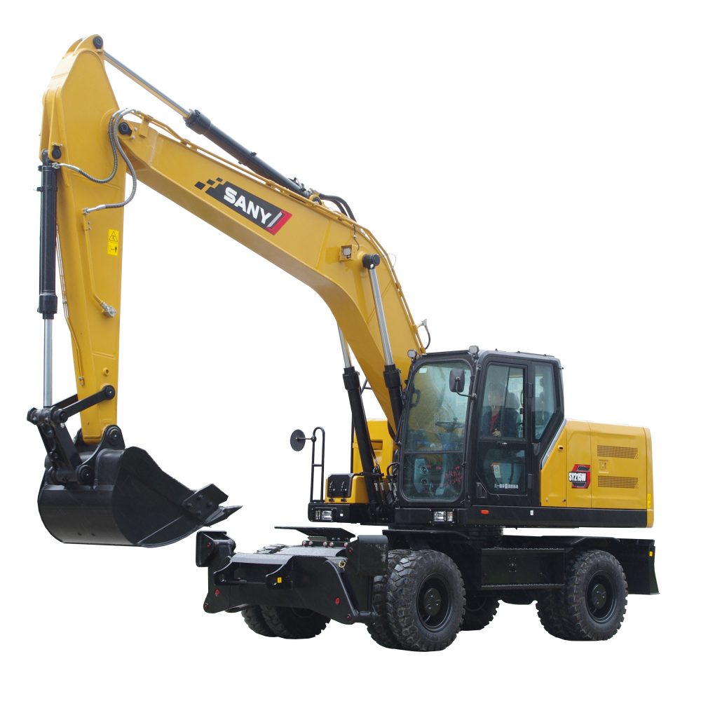 Колёсный экскаватор SANY SY215W