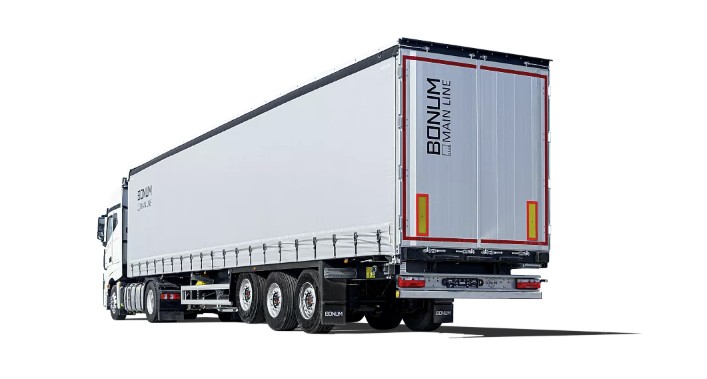 Шторный полуприцеп 13,62 м