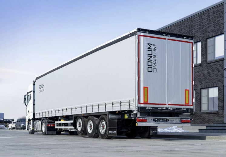 Шторный полуприцеп 13,62 м