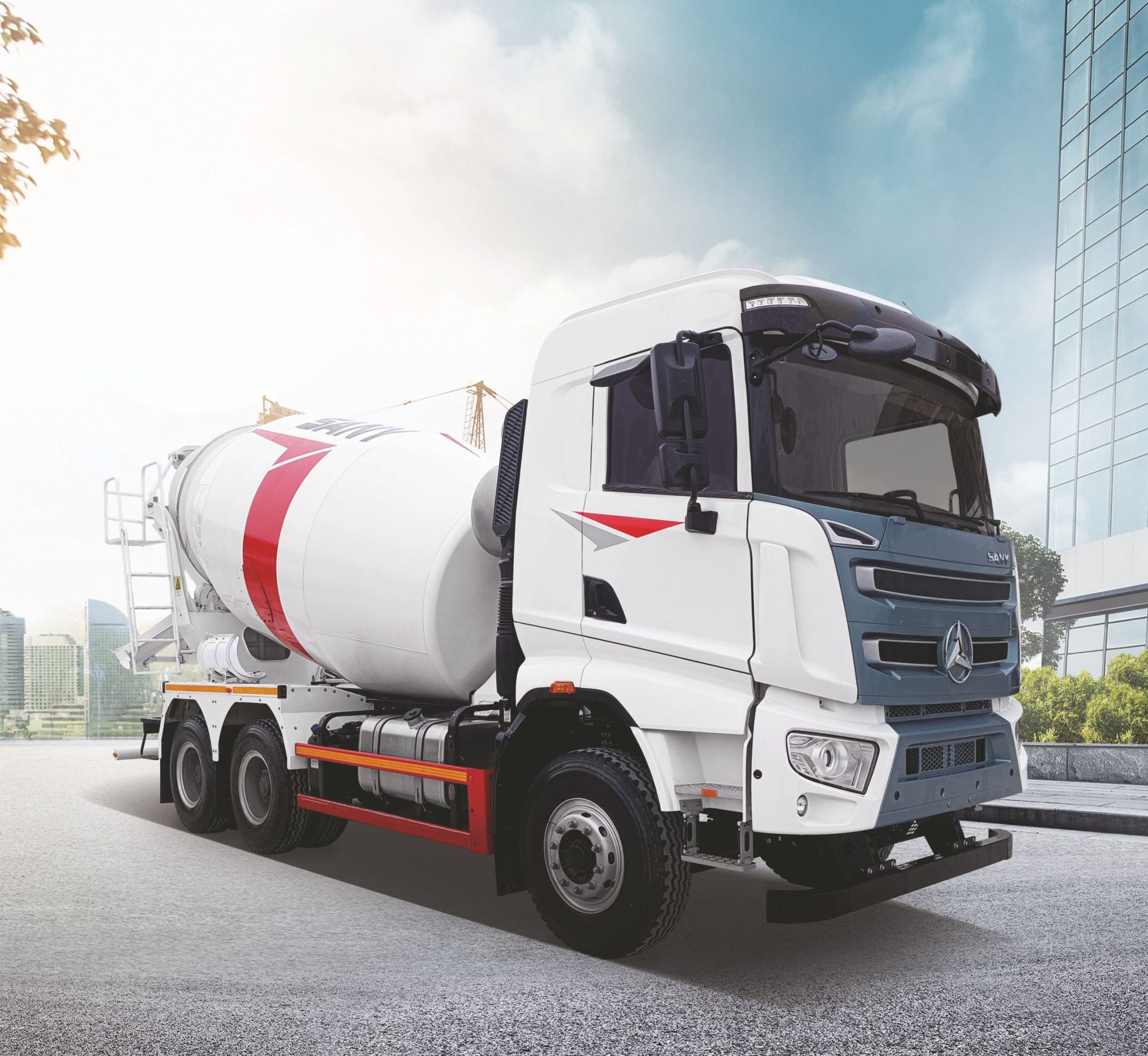 Автобетоносмеситель SANY SY310C-6W(V)