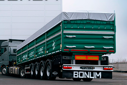 Зерновозы бортовые 46-60 м3 (4-осный)