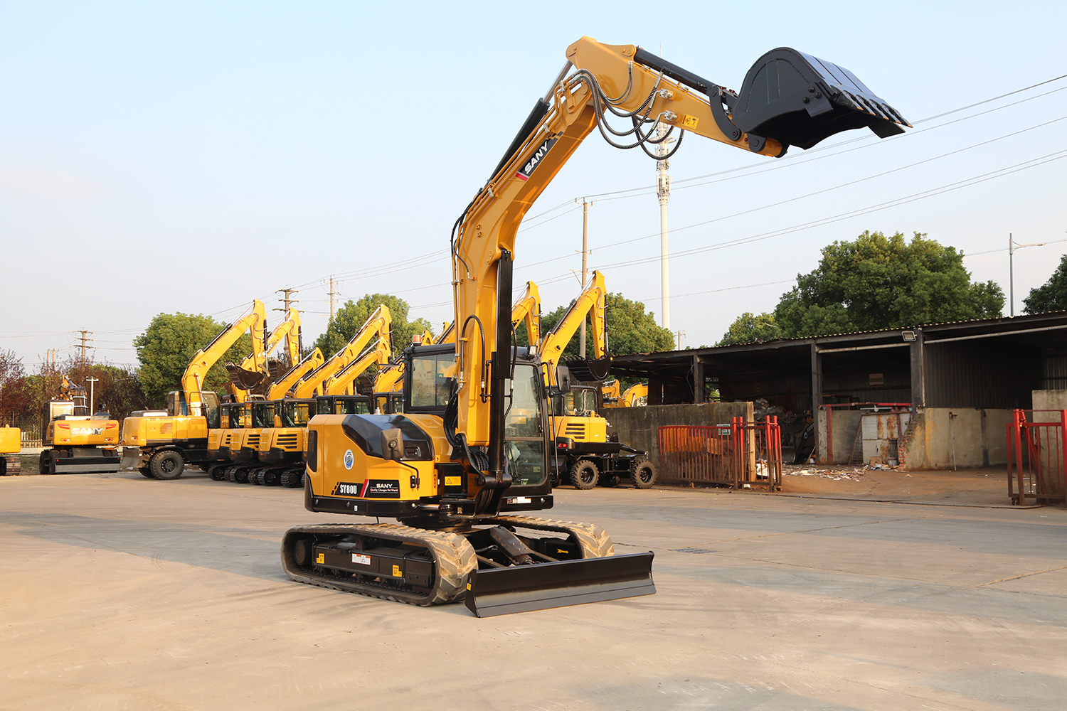 Экскаватор SY80U