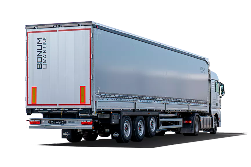 Шторно-бортовой полуприцеп 13,62 м