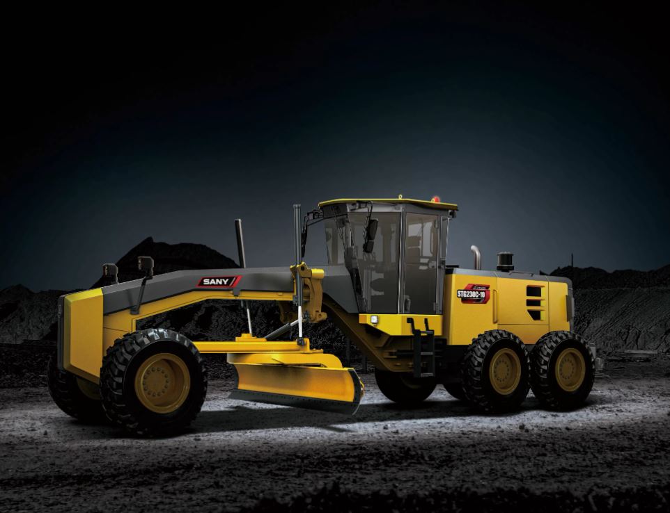 Автогрейдер SANY STG230C-8S AWD (Полный привод)
