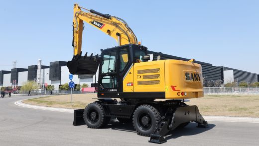 Колёсный экскаватор SANY SY185W