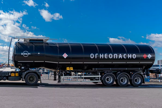 Нефтевоз 38/42 м3 бутылочная форма колбы
