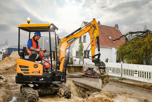 Мини-Экскаватор SY16C