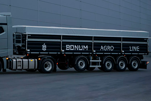 Облегченные зерновозы бортовые 46 м3