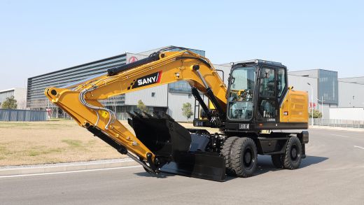 Колёсный экскаватор SANY SY185W