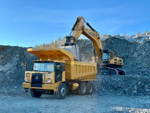 Карьерный самосвал SANY SKT90S