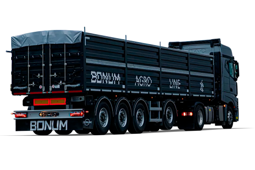 Облегченные зерновозы бортовые 46 м3