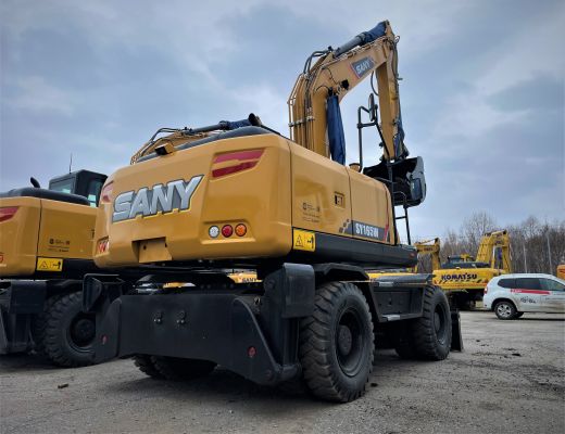 Колёсный экскаватор SANY SY165W