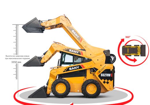 Мини-погрузчик SANY SS270V