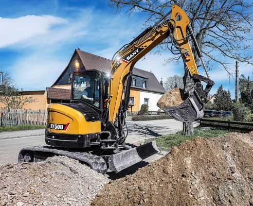 Мини-ЭкскаваторSY50U(T4f)