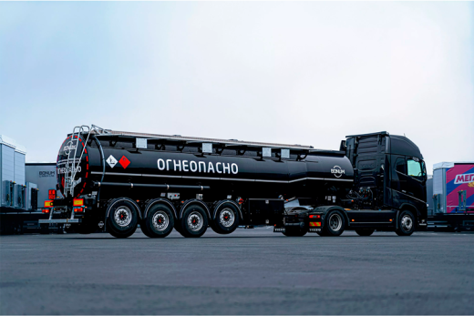 Бензовоз 32 м3 четырёхосный
