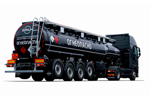 Бензовоз 32 м3 четырёхосный