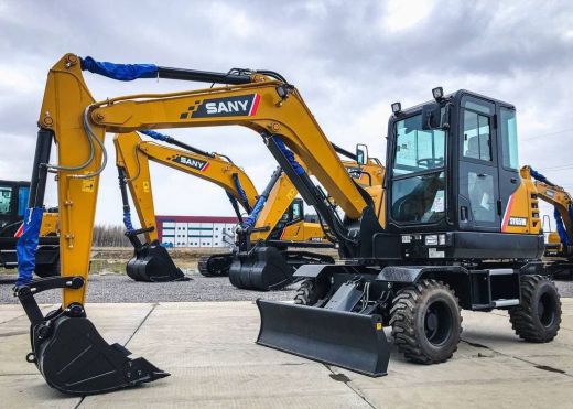 Колёсный экскаватор SANY SY65W