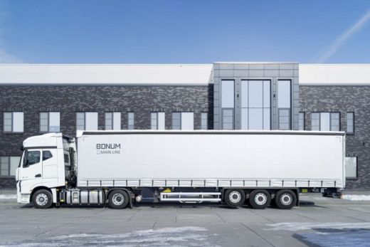 Шторный полуприцеп 13,62 м