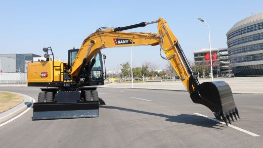 Колёсный экскаватор SANY SY185W