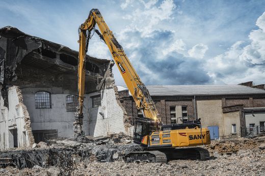 Экскаватор SY500H разрушитель