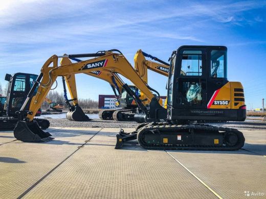 Экскаватор SY55C